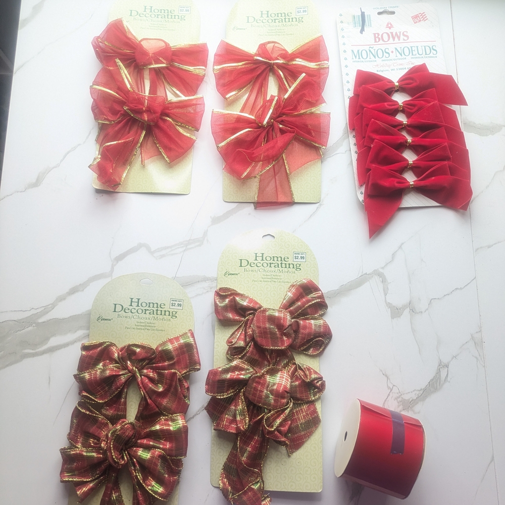 JK Designs Lipstick Red Ribbon Roll